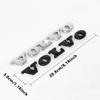 Car ABS 3D Letter Sticker VOLVO Trunk Logo Sticker For Volvo XC60 XC90 S60 S80 S60L V40 V60 T5 T6 AWD Car Styling Accessories T4