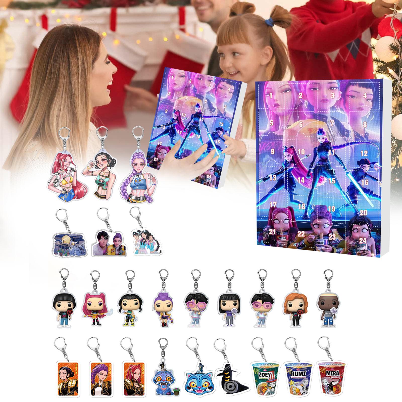 

Календарь прибытия включает в себя 24 календаря прибытия, календарь обратного отсчета и сюрпризы для коллекционирования. One Size