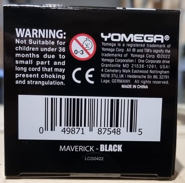 Yomega Maverick - Professional Aluminum Metal Yoyo for Kids and Beginners with C Size Ball Bearing for Advanced Yo Yo Tricks and Responsive Return + E