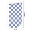Checkerboard wallpaper blue, blue background for living room and bedroom 50x1000