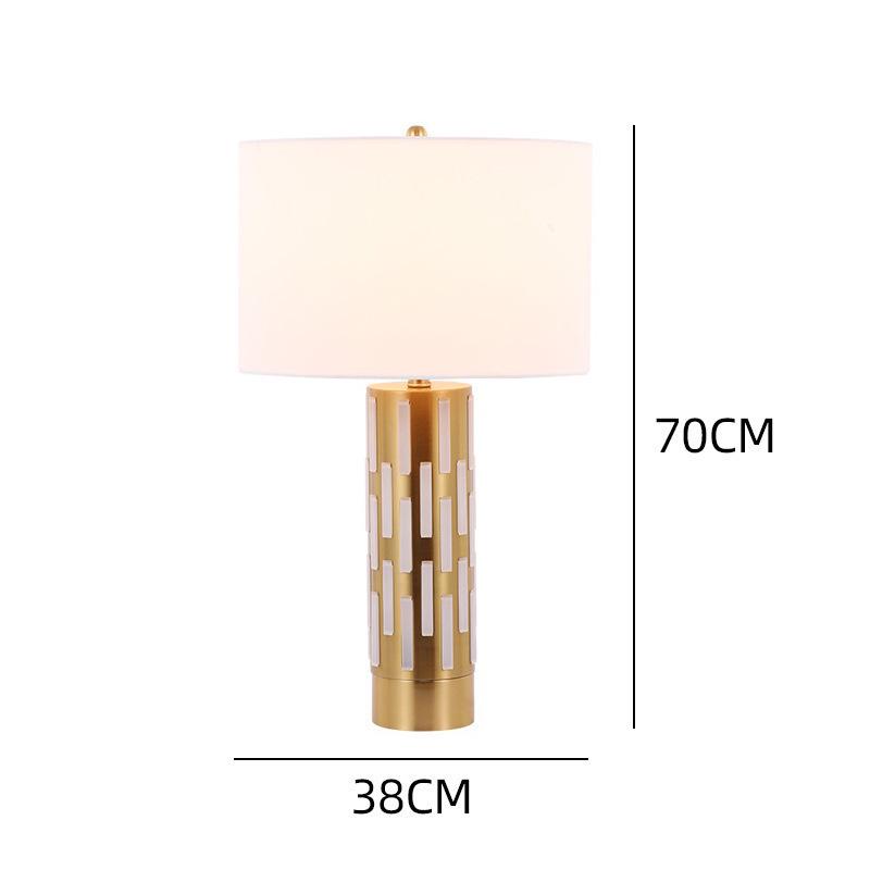 Chic Nordic Designer Bedside Lamp - Modern Luxury for Living Room and Bedroom