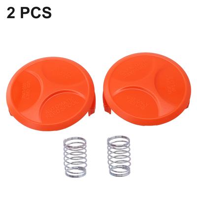 2Pcs Trimmer Spool Line Cap Cover 385022-03  For Black & Decker GH400 GL4525 GL5028 GLC120 GLC13  GLC14 GLC1423 GLC1823L GLC1825