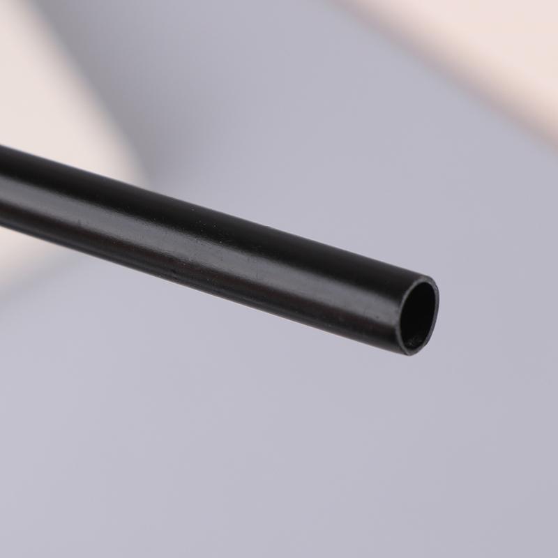 12Pcs 23/27Cm Long Hard Plastic Straws With 1 Straw Brush Reusable Black Straws Tumbler Replacement Straws Cup Accessories