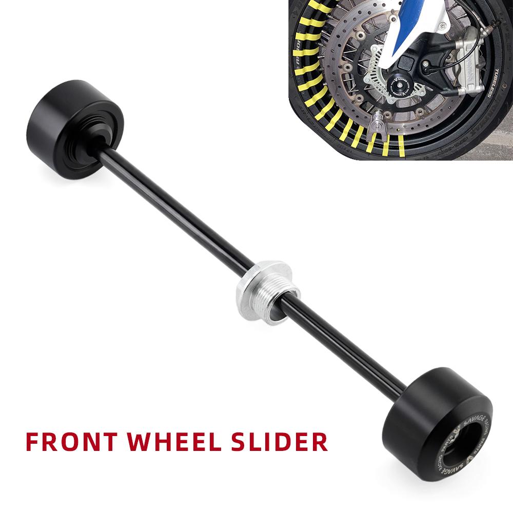 

2024 For HUSQVARNA 701 Supermoto Wheel Fork Slider Protector Motorcycle Accessories 701 Front Rear Axle Frame Crash Sliders For Front Wheel