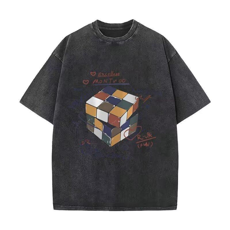 

Дизайн Спортивная Повседневная Футболка с Коротким Рукавом Мужская Модная Брендовая Летняя Свободная Простая Принтованная Майка 5XL серый