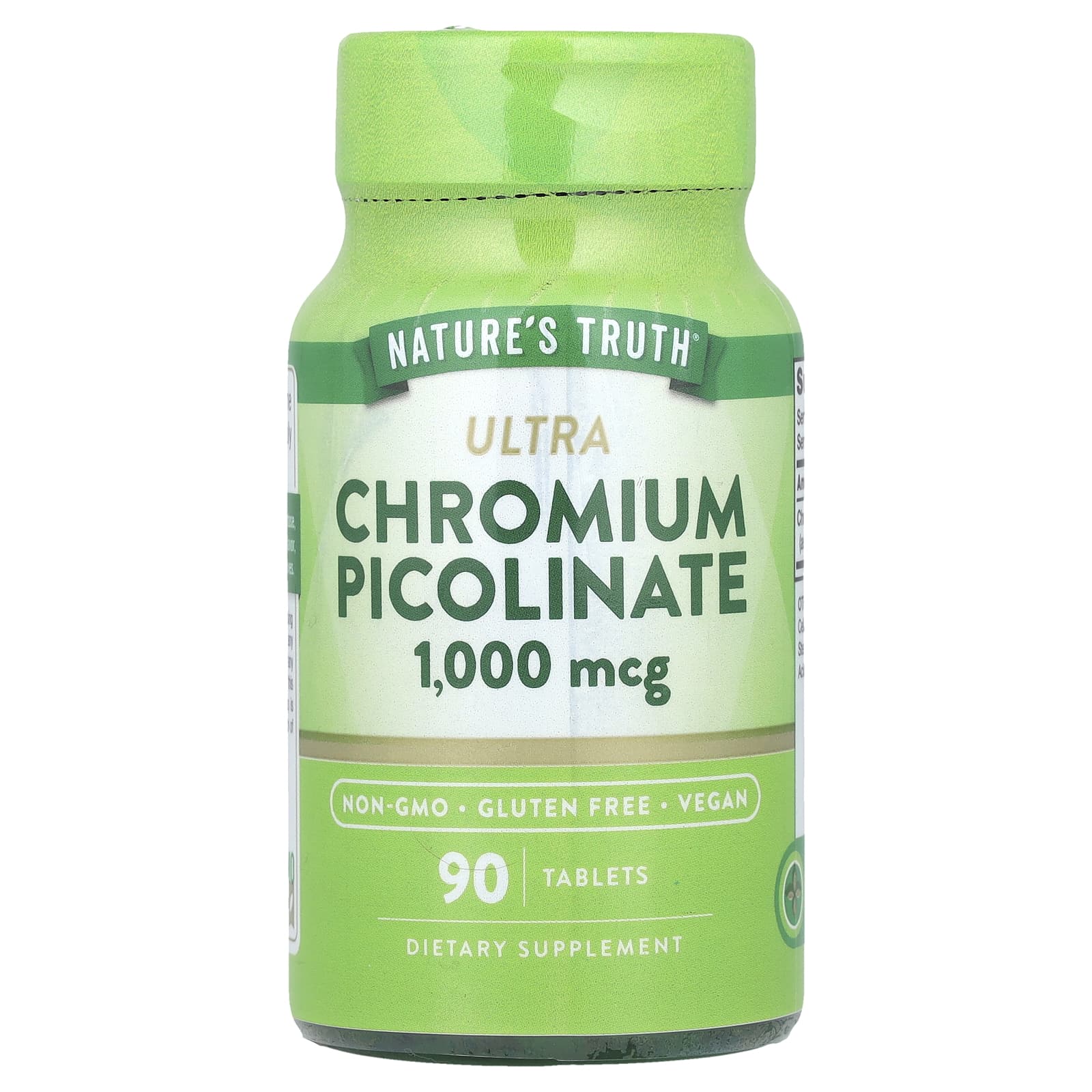 

Nature S Truth, Ultra Chromium Picolinate, 1,000Mcg, 90 Tablets