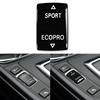 Premium Quality ABS Rubberized Car Replace Gear Mode Switch Button Trim for BMW