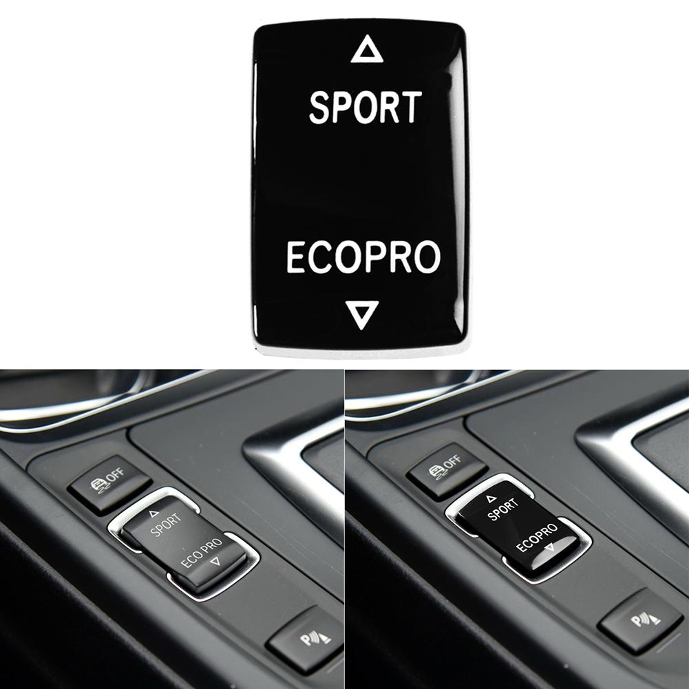 Premium Quality ABS Rubberized Car Replace Gear Mode Switch Button Trim for BMW