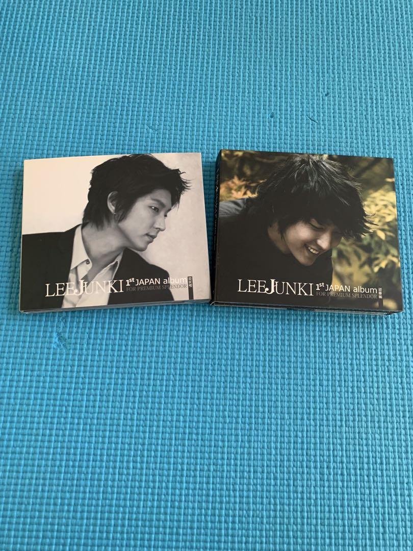 

[USED] Rare Lee Jun Gi JAPAN 1st Album CD Deluxe Edition and Regular Edition Set