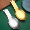 Stainless Steel Spoon Rest and Utensil Tray for Kitchen and Hot Pot Tableware.