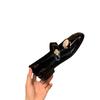 Mary Jane Classic Versatile Round Head Thick Heel Single Shoes Small Leather Shoes Commuter Toast Engagement Bridal Shoes