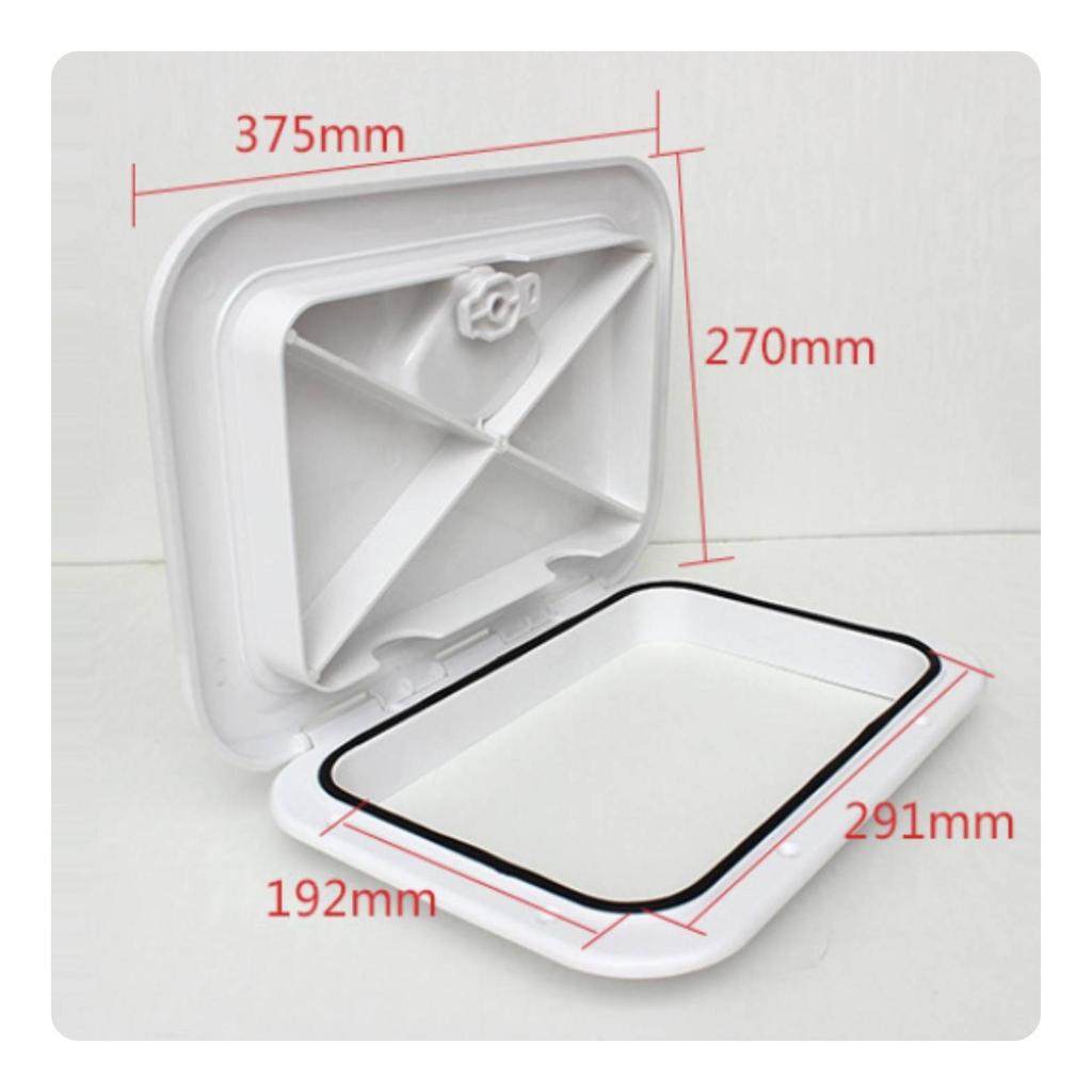 Marine Deck Hatch Cover Heavy-Duty Hardware Non-Slip for Yachts
