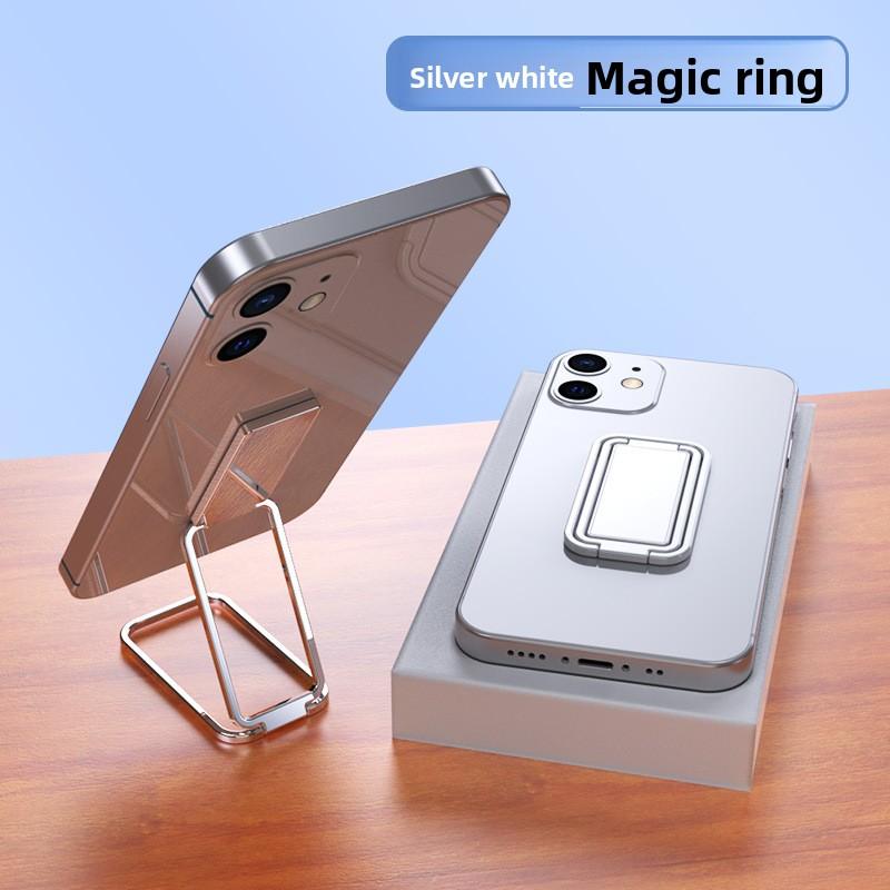 

Phone stand with ring holder, lazy desktop folding metal creative handheld FOR PICTURE 2-pack