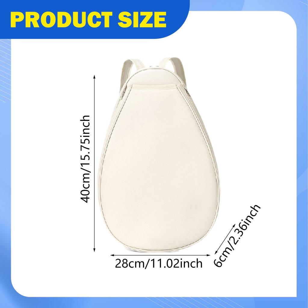 Large-capacity, Versatile Tennis/badminton Backpack with Zipper for Tennis And Badminton Rackets.
