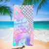 Microfiber Beach Towel Digital Printing Quick-Drying Double-Sided Velvet Class A Large Bath Towel Plus Towel