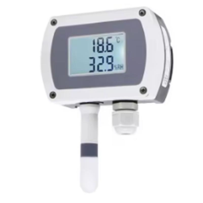 A25F-RS485 Modbus Temperature And Humidity Transmitter Sensor Wall-Mounted With Display Track Installation