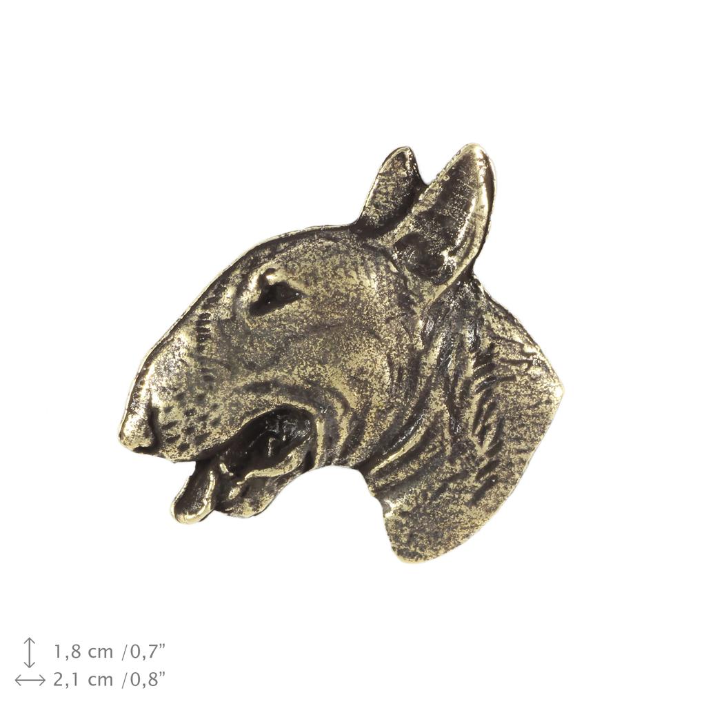 Bull Terrier, Bully III - Dog Brooch In a Gift Box, Elegant Pin, Lapel Pin for Art-Dog Brand Jacket