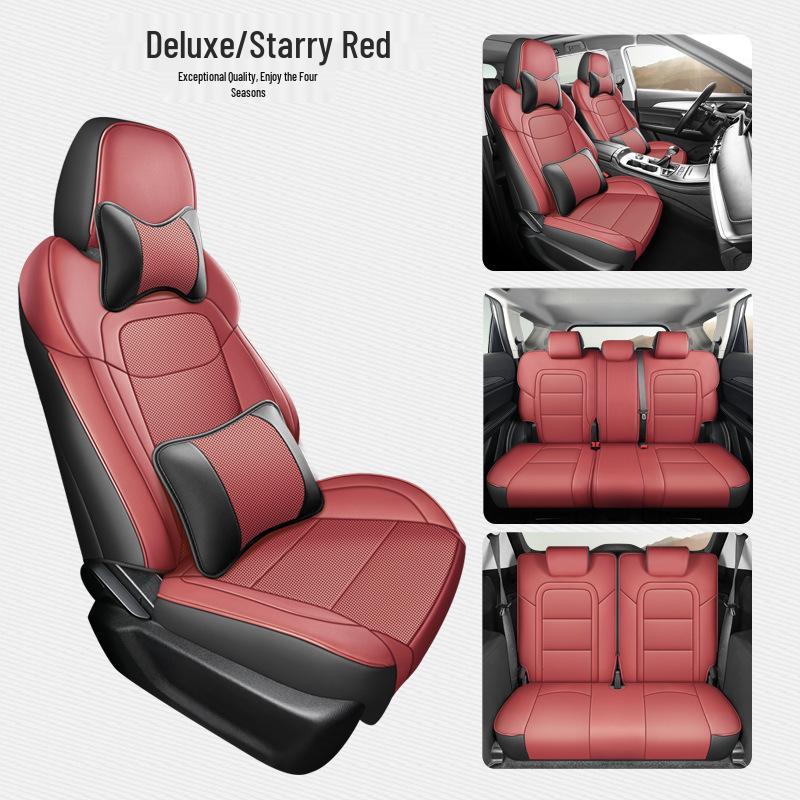 Jetour X70 7-Seater Full Leather Car Seat Cushion - All-Season, Universal Fit