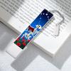My Shape Gothic Horror Skeleton Metal Bookmark Stainless Steel Tassel Bookmark Study Reading Accessory Halloween Book Lover Gift