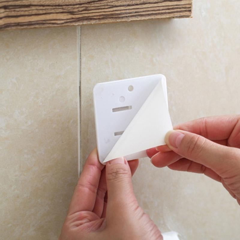 Bathroom Soap Grinder Wall Mounted Soap Holder with Presses Box Hollowed Bottom Soap Case for Shower Kitchen Draining Rack