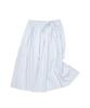 Cotton Bell String Banding Skirt - Sky Blue
