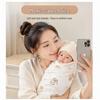 Copertina Swaddle in Puro Cotone per Neonato, Fascia Anti-Sussulto, 0-12 Mesi, Essenziali per il Bambino