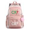 Large Capacity Schoolbag with Shoulder Strap; Student Three-piece Pencil Case Set