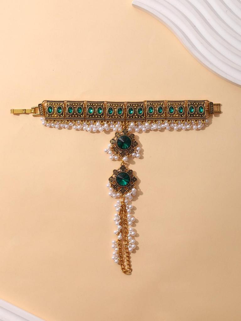 Boho Retro Perlen Quasten Armband - Europäischer & Nahöstlicher Stil