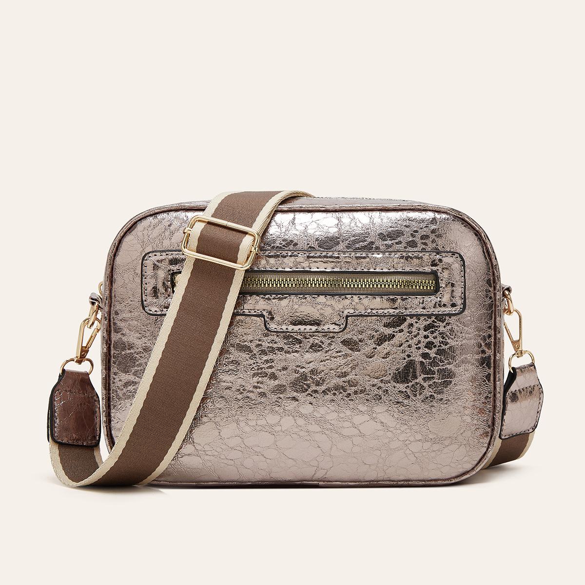 

Women s bag autumn new wide shoulder strap camera bag large capacity crossbody women s shoulder small square bag хакі