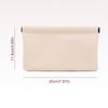 New Automatic Closure PU Leather Long Wallet Waterproof Large Capacity Coin Purse Cosmetic Bag Storage Organizer