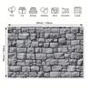 1 Piece Medieval Castle Stone Wall Backdrop - Realistic Brick Design, Perfect for Birthday Party Decorations and Interiors