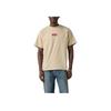 Levis Buchstaben Bequem Vielseitig Lässig Muster Vintage Kurzarm T-Shirt Herren T-Shirts 87373-0217