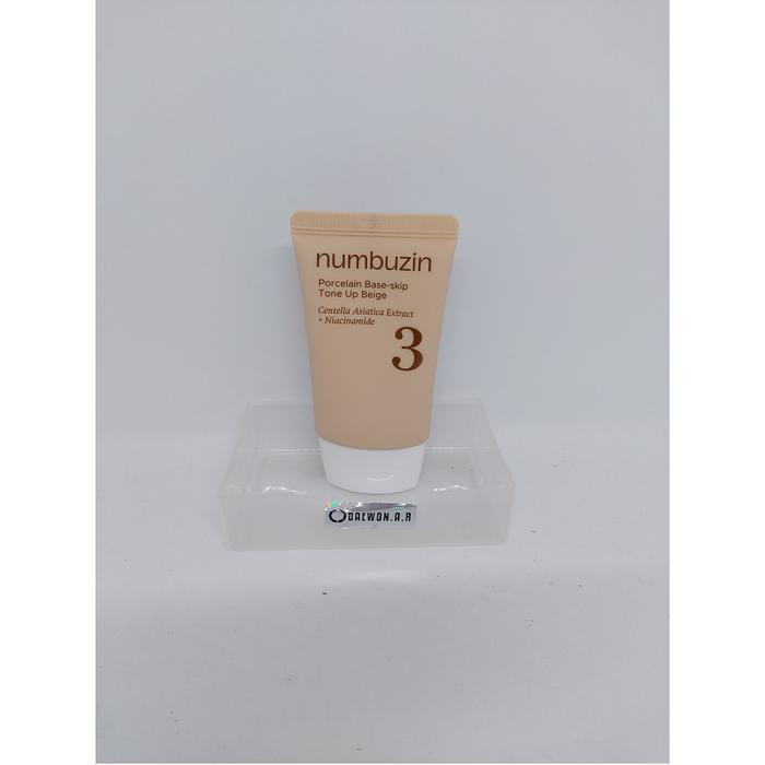 NUMBUZIN Porcelain Texture Padeskip Tone-Up Beige 35ml x 1 SPF50+ PA++++ (41034734)