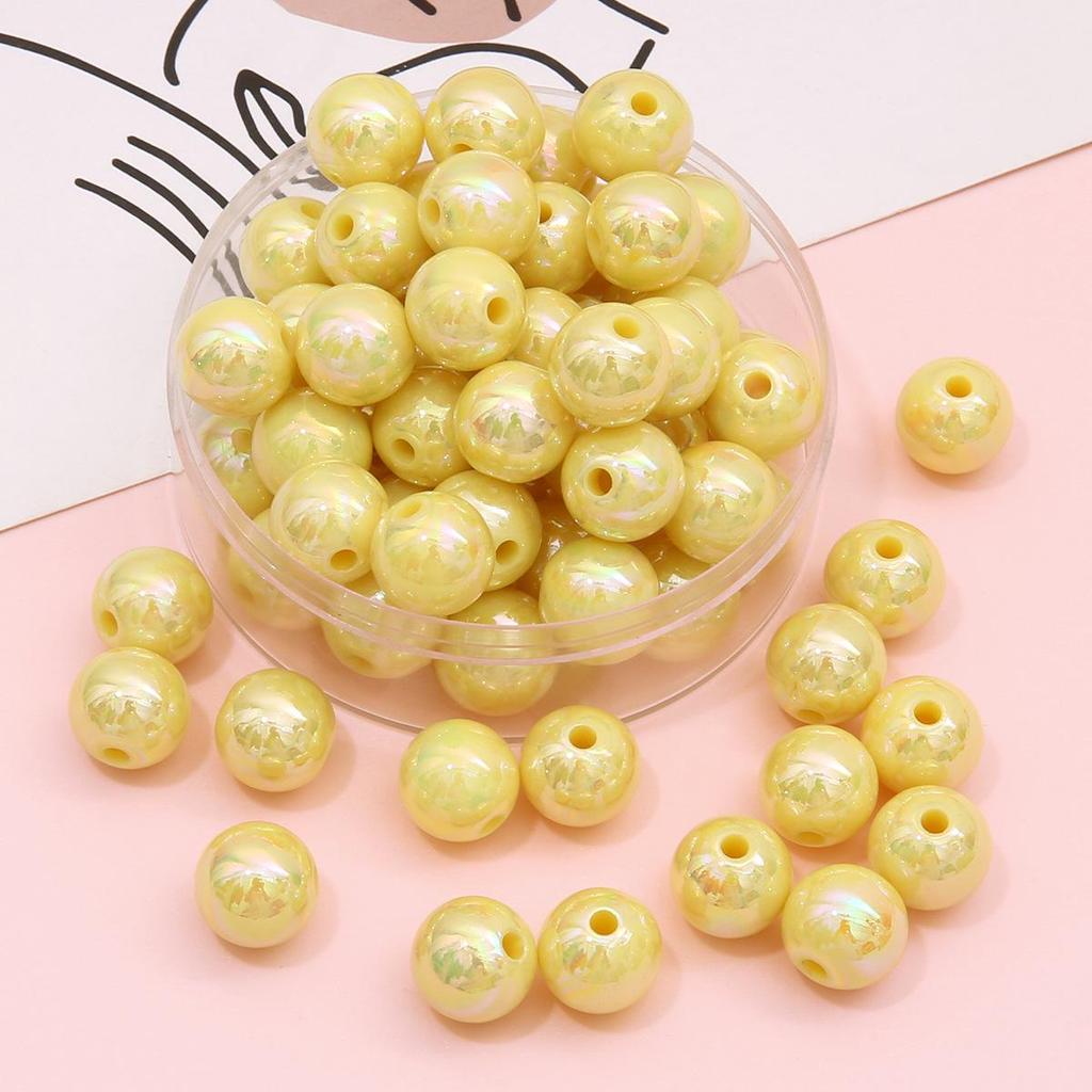 Colorful Loose Beads for DIY Bracelets, Phone Charms, Key Chains, and Jewelry Accessories