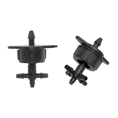Drip Irrigation 3-way, 5-way Hose Splitters with 2L/4L/8L Flow Pressure Compensating Drippers Agriculture Tools 5 Sets