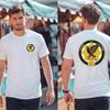 US-Armee 1. Kavallerieregiment - Herren T-Shirt mit Aufdruck vorne und hinten