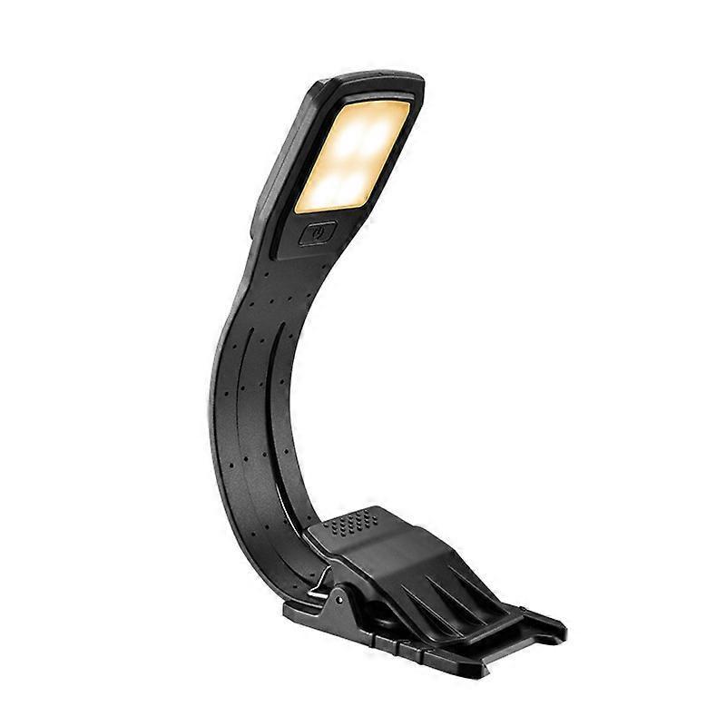 Portable Book Clip Light Four-Gear Adjustable Charging Eye Protection Lamp Four-Gear Clip Light
