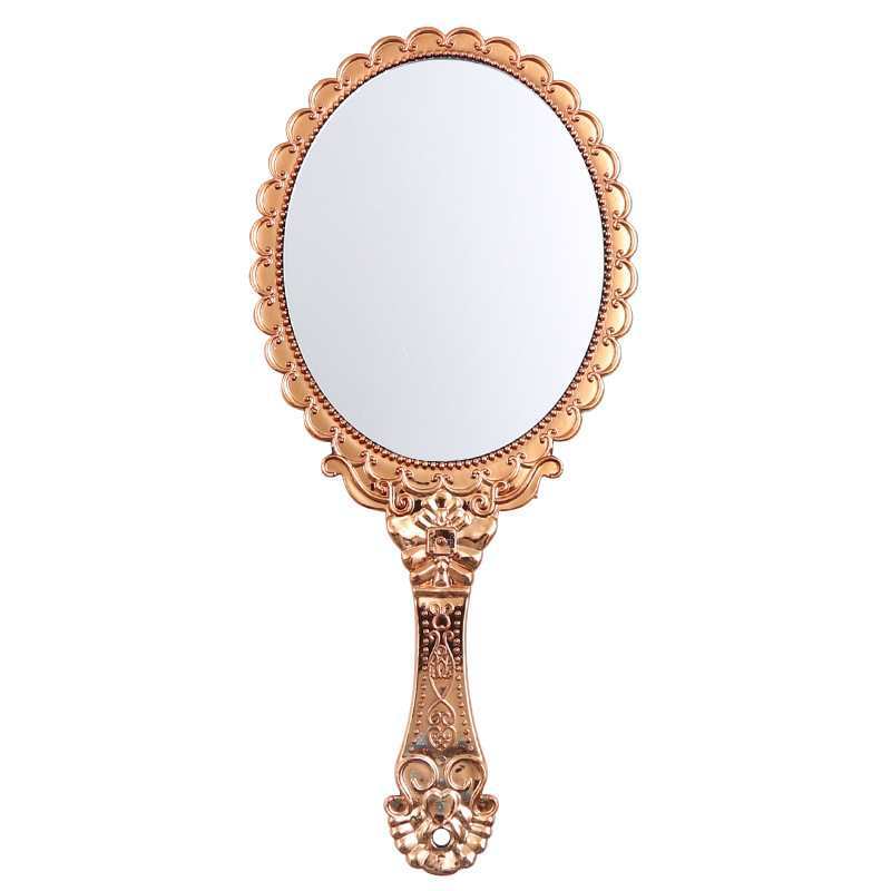 Cosmetic Mirror Vintage Handheld Mirror Travel Mirror Portable For Makeup Application Gifts Women