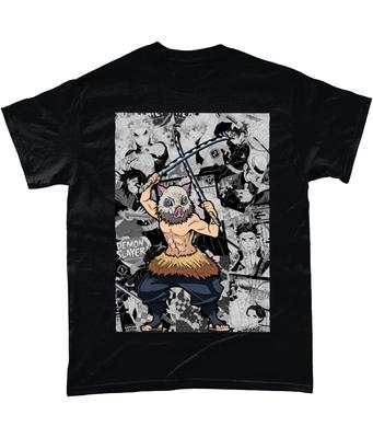 Inosuke Demon Slayer Manga Strip Anime T-Shirt T-Shirt Unisex T-Shirt