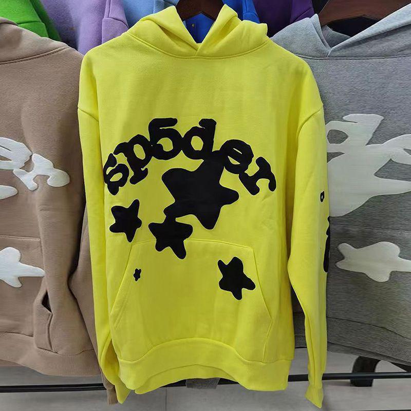Spder555 Heavyweight 420G Fleece Hoodie - Trendy Velvet Design by Sp5de