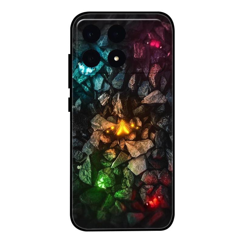 For Poco F8 Pro Case Soft Silicone Painted Shockproof Back Cases For Xiaomi Poco F8 Pro pocoF8 Pro Cover TPU Coques Cute Cartoon