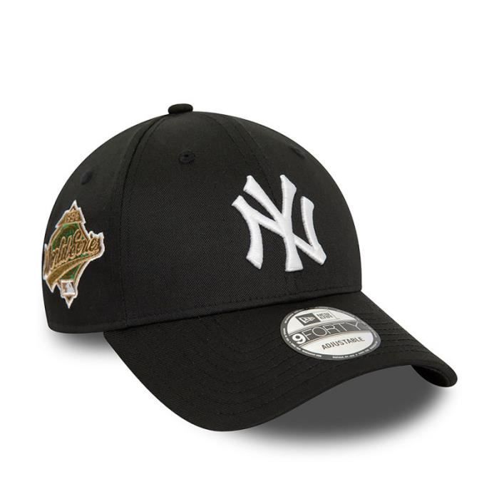 Casquette - NEW ERA - New York Yankees - World Series Patch - 9Forty - Noir