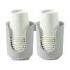 Set of 3 Elegant Paper Cup Organizers with Double Tubes Designs Home Decoration Portable for Household Easy Access