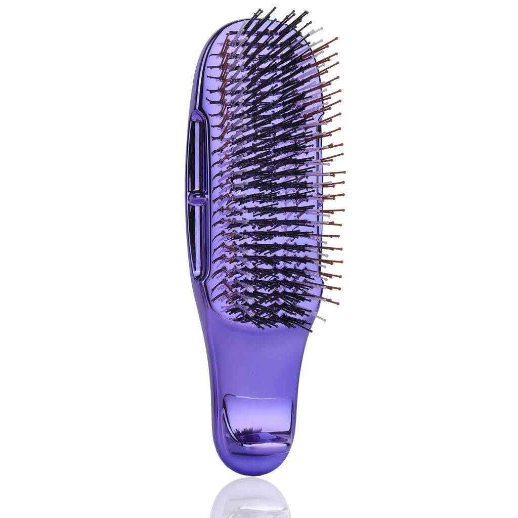 Second Generation Matte Golden Zeus Straight Hair Comb, Scalp Massager for Both Wet And Dry Use, Portable Hair Brush, Meridian Massage Comb
