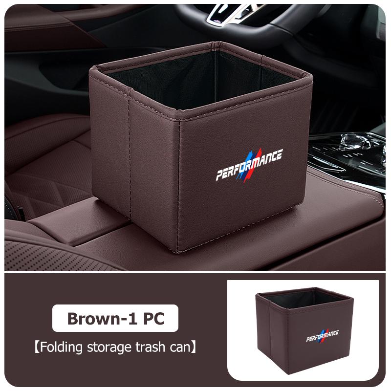 

Car Trash Can Car Door Storage Box Foldable Storage Box For BMW E91 E92 E93 E60 F10 F30 E39 E36 E87 X3 X5 E70 E46 E90