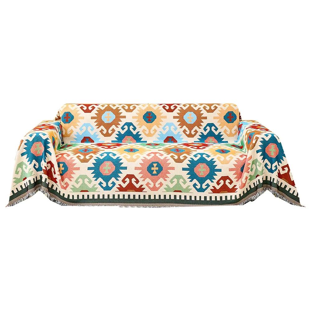 Sofa Towel Full Cover Ins Wind Nordic Sofa Cushion Camping Blanket Cover Towel All Seasons Universal All-inclusive Sofa Cover