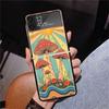 Boho Hippy Mushroom Sunrise Phone Case For Samsung Z Flip 7 6 5 4 3 Galaxy ZFlip7 ZFlip6 ZFlip5 ZFlip4 ZFlip3 5G Print Cover