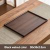 Decorate Tray Natural Bamboo Bamboo Wooden Tray Rectangular Retro Style Serving Tray Dessert Pallet Coffee Table