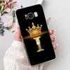 For Samsung Galaxy S8 Case SM-G950F New Crown Letters Cover Soft Silicone Slim Phone Case For Samsung S8 Plus S8+ SM-G955F Shell