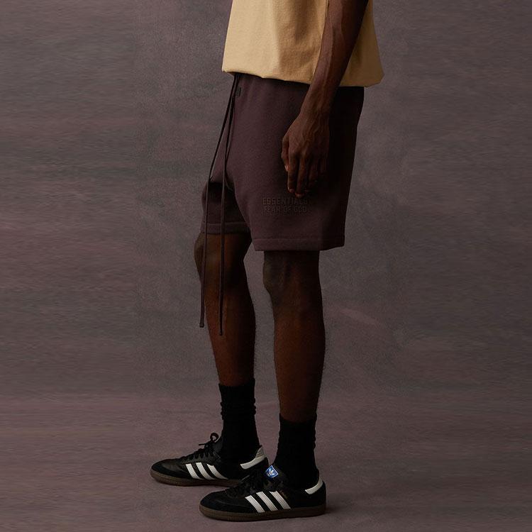Fear of God Essentials Drawstring Sweatshorts Drop 2 SS23 Men Bottoms Plum ESSENTIAL160BT222005F
